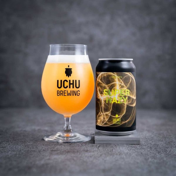 画像1: Uchu Brewing　SUPER HAZY（うちゅうブルーイング スーパーヘイジー）　350ml　近日 (1)
