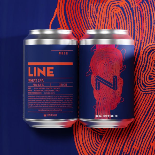 画像1: Nara Brewing　LINE（奈良醸造 ライン）　350ml　近日 (1)