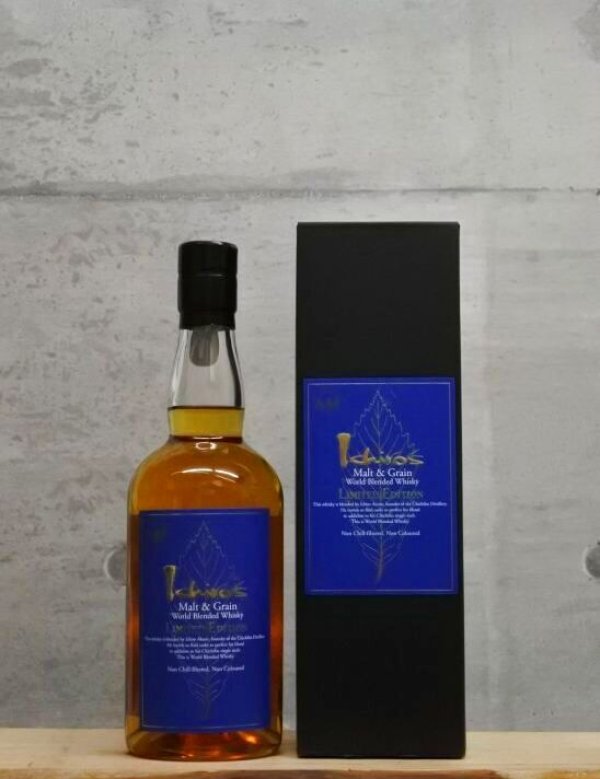 画像1: Ichiro’s Malt&Grain Limited Edition World Blended Whisky（イチローズモルト＆グレーン リミテッド エディション ワールドブレンデッドウイスキー）　48度　700ml (1)