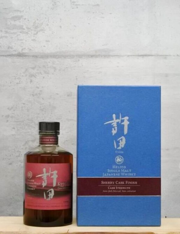 Single Malt Kyoda Sherry Cask Finish（シングルモルト 許田 シェリー カスク フィニッシュ） 57.3度 700ml  - 藤川酒店