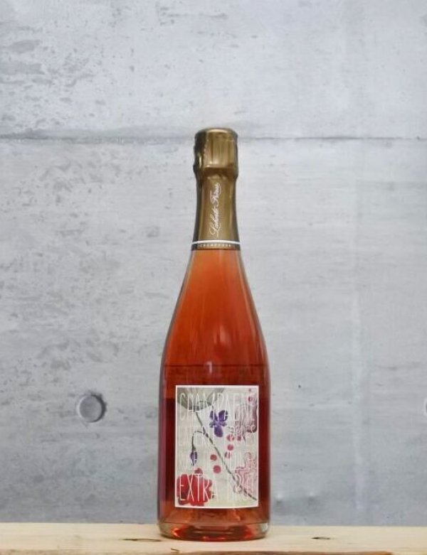 画像1: Extra Brut Rose de Meunier （エクストラ ブリュット ロゼ ド ムニエ）　750ml (1)