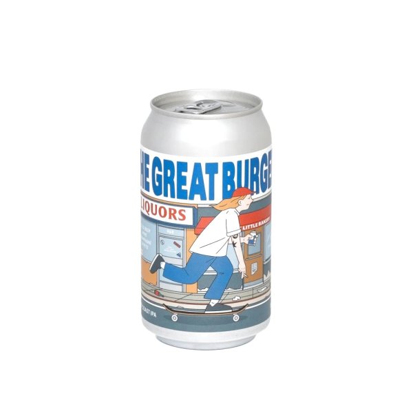 画像1: Hobo Brewing　THE GREAT BURGER IPA（ホーボーブルーイング  ザ グレート バーガー アイピーエー）　350ml (1)