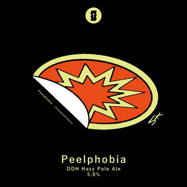 画像1: Totopia Brewery　Peelphobia（トートピアブルワリー ピールフォビア）　500ml (1)
