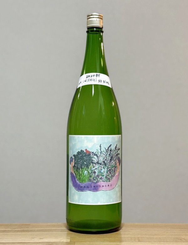 画像1: 萩錦（はぎにしき）　純米吟醸　HAGINISHIKI NO NIWA　KASUMI　6BY　1800ml (1)