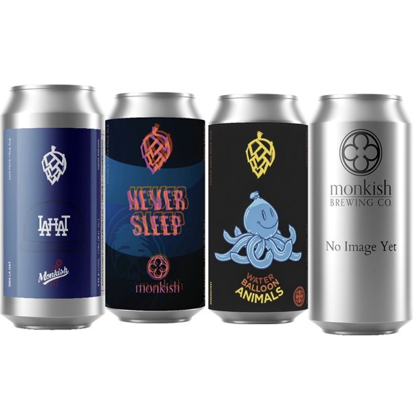 画像1: Monkish　Mix pack（​モンキッシュ ミックスパック）　473ml × 4　近日 (1)