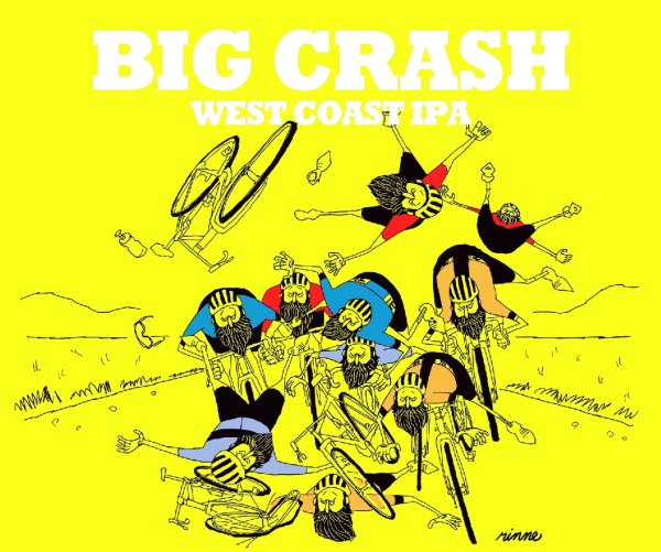 画像1: Yokohama Bay Brewing　Big Crash（横浜ベイブルーイング ビッグクラッシュ）　330ml (1)